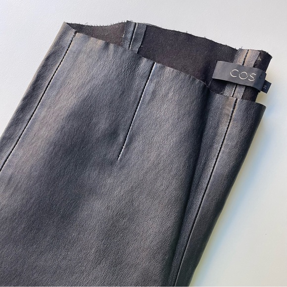 COS / Leather Leggings - Picture 4 of 14
